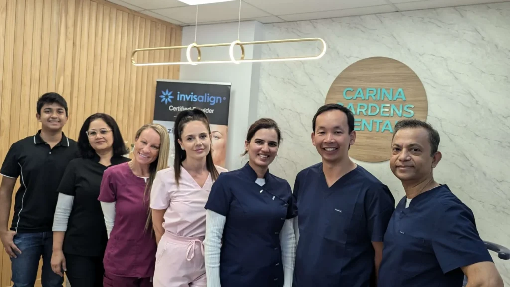The Team In Carina Gardens Dental At Carina, Brisbane