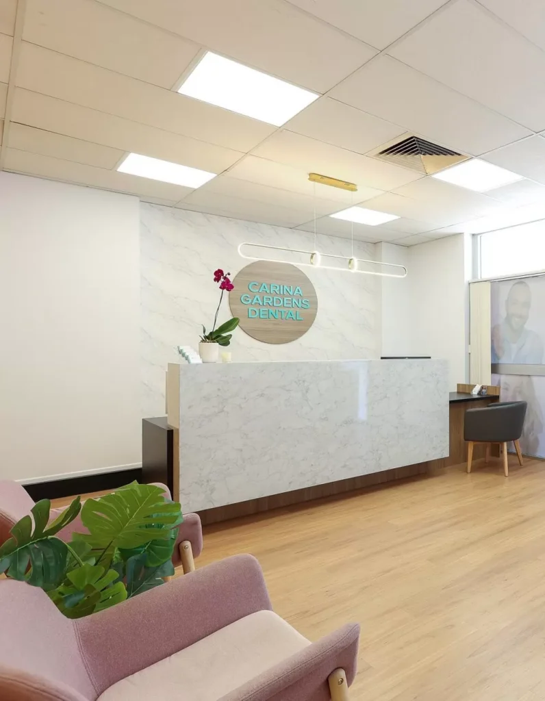 Waiting area at Carina Gardens Dental, Carina Brisbane