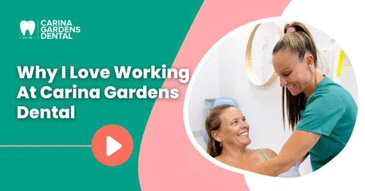 Why I Love Working at Carina Gardens Dental video blog